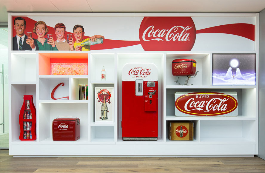 可可可樂法國總部，北辰品牌設(shè)計